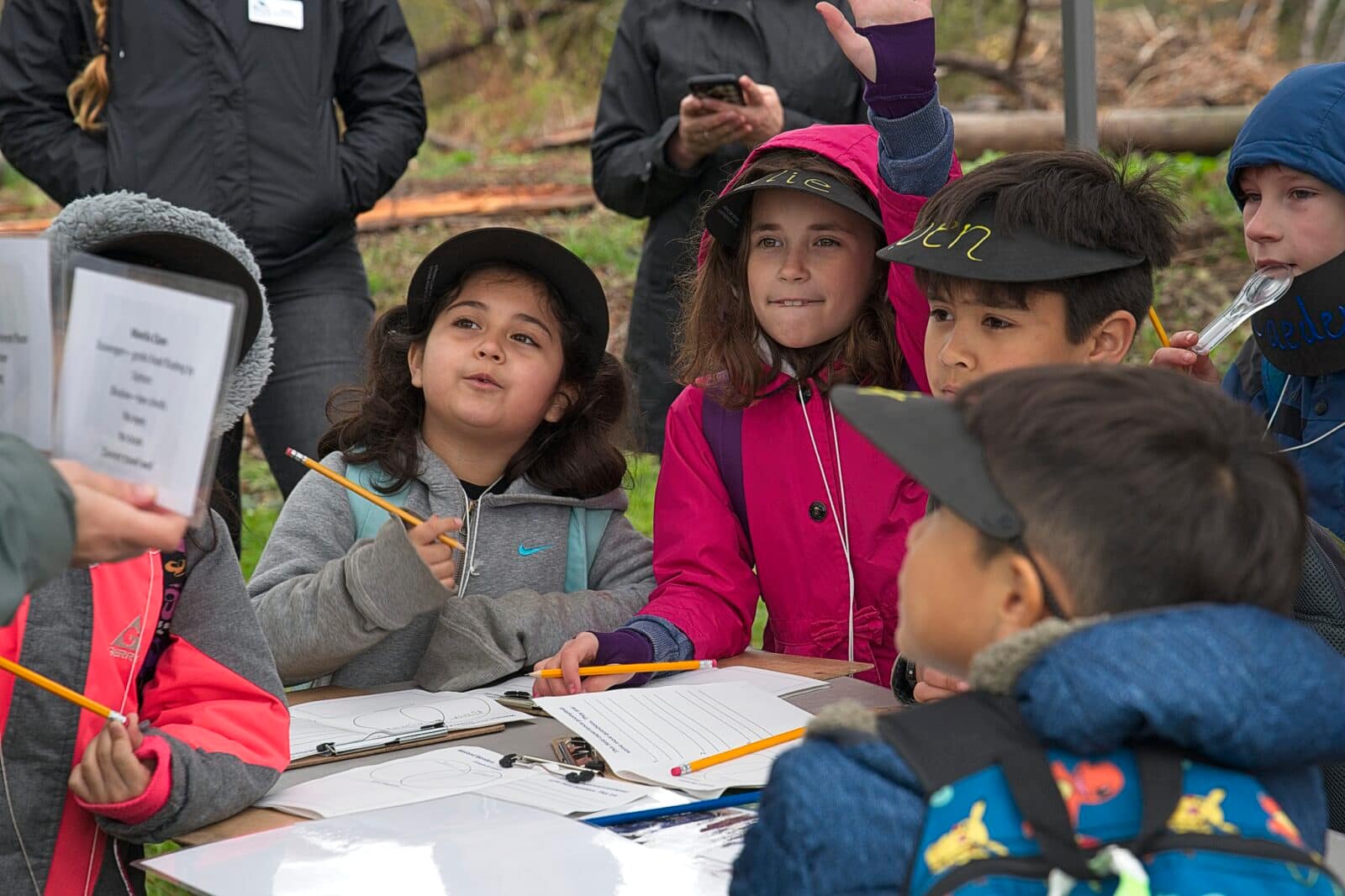Students at Inspiring Kids Preserve